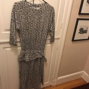 Diane von Furstenberg animal print dress - Size 6